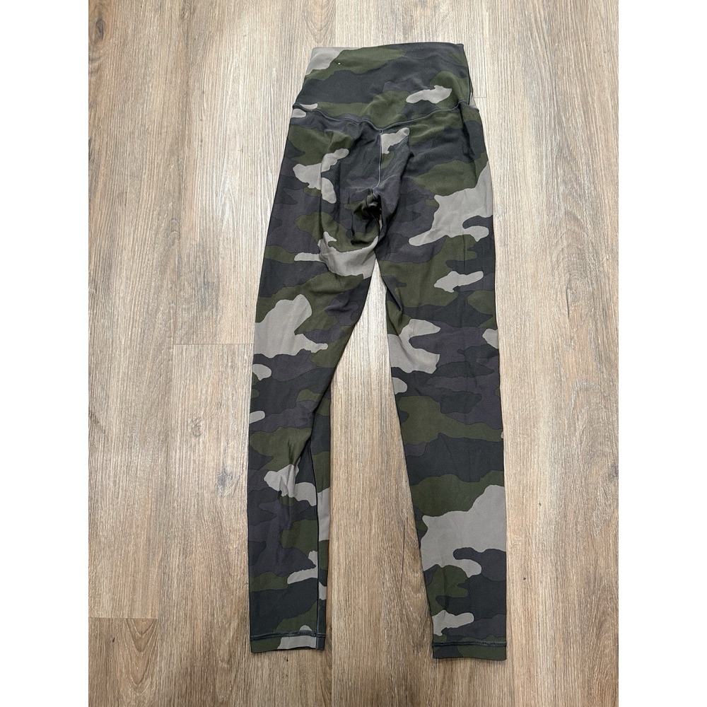 OFFLINE‎ Aerie Real Me Green Camo Print 7/8 Legging Hi-Rise Sz Small